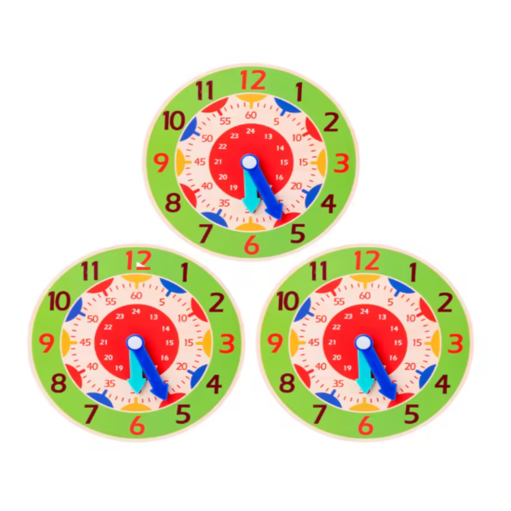Montessori Clock Toy for Kids | Time Learning Educational Teaching Aid Clever Board