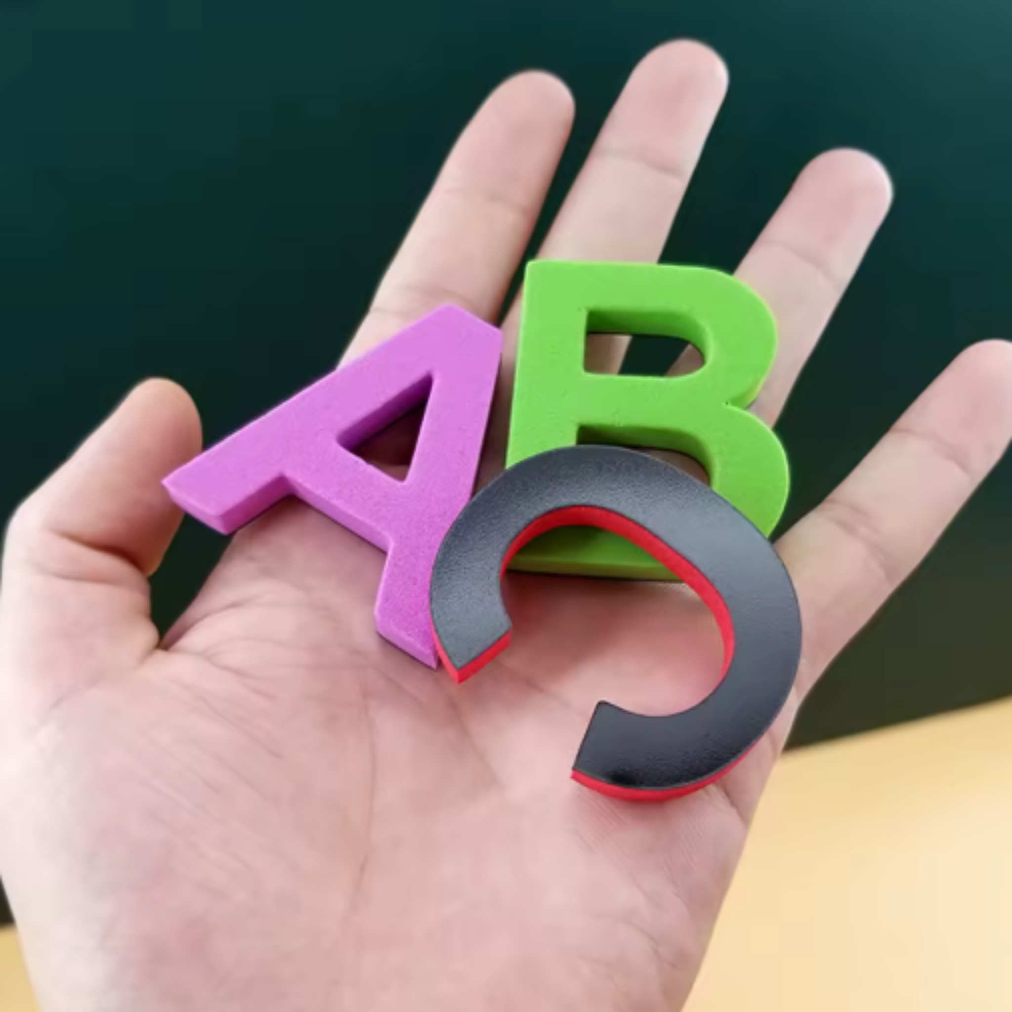Magnetic Letters and Numbers Set | ABC 123 Plastic Fridge Magnets for Toddlers & Kids