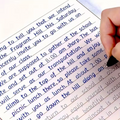 Reusable Italic English Calligraphy Exercise Book | 3D Handwritten Copy for Daily Practice