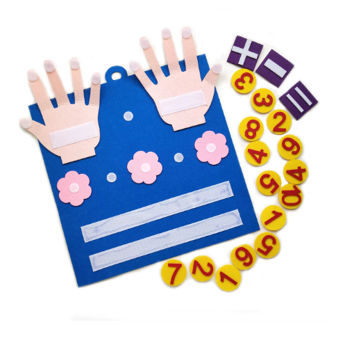 Stick and Learn Maths Board. Hands-On Addiction and Subtraction Board