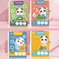 Reusable Wipe-Clean Workbook Set 4x. Whole Brain Development