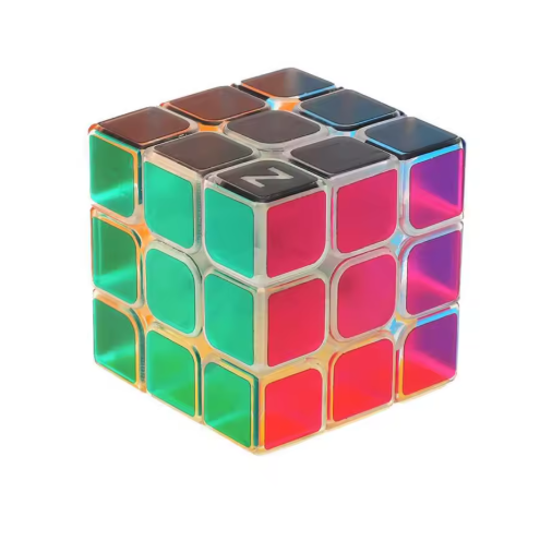 Spinning Alignment Cube - Transparent