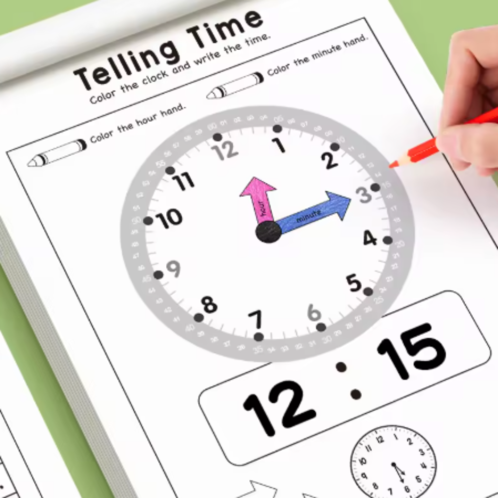 Mastering Time: Fun Maths Time & Reading Activity Book