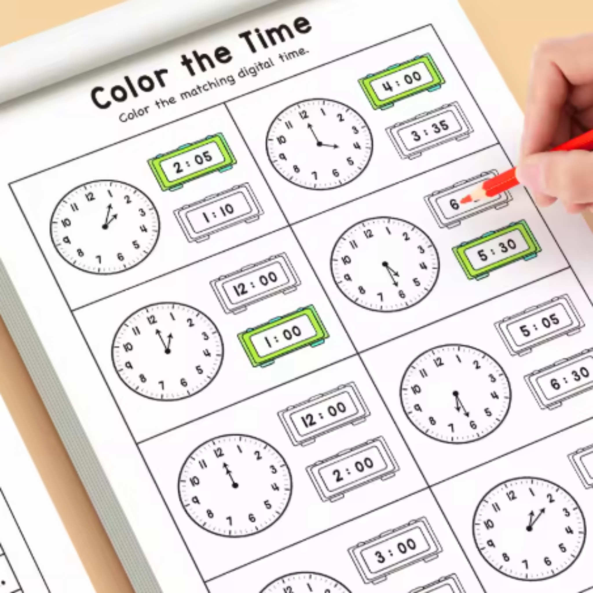 Mastering Time: Fun Maths Time & Reading Activity Book
