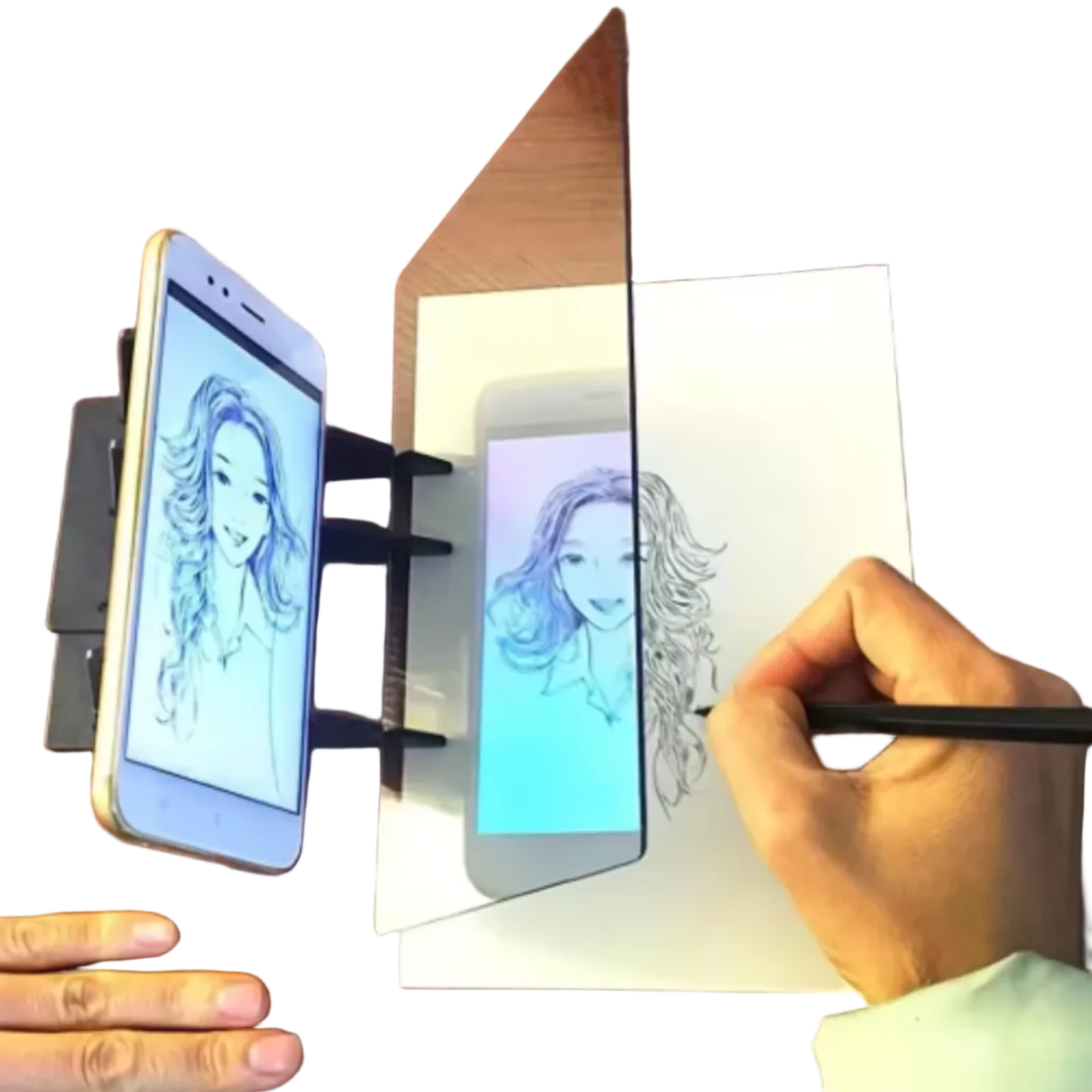 Optical Drawing Projection Board Set | Creative Sketching & Painting Tool for Artists