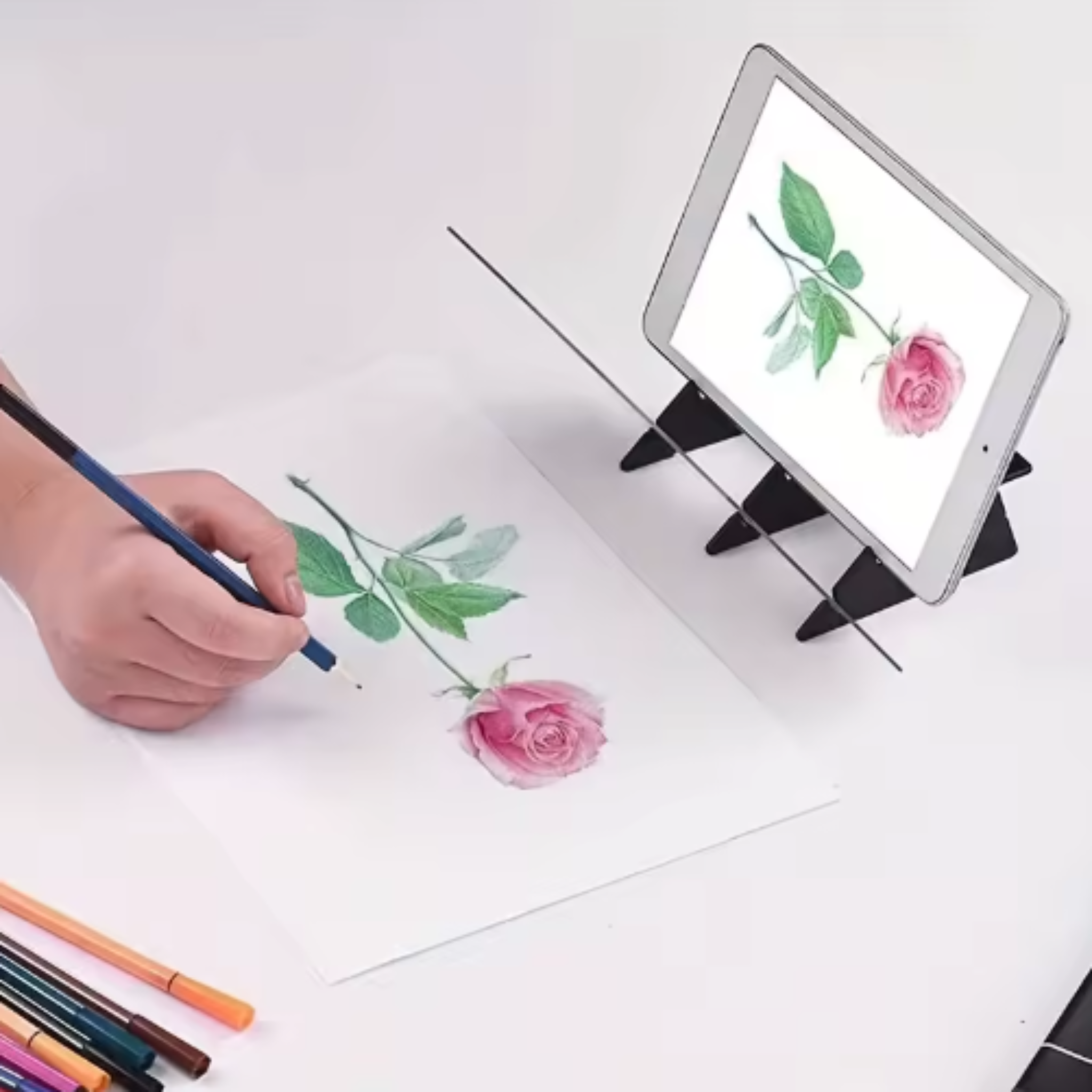 Optical Drawing Projection Board Set | Creative Sketching & Painting Tool for Artists