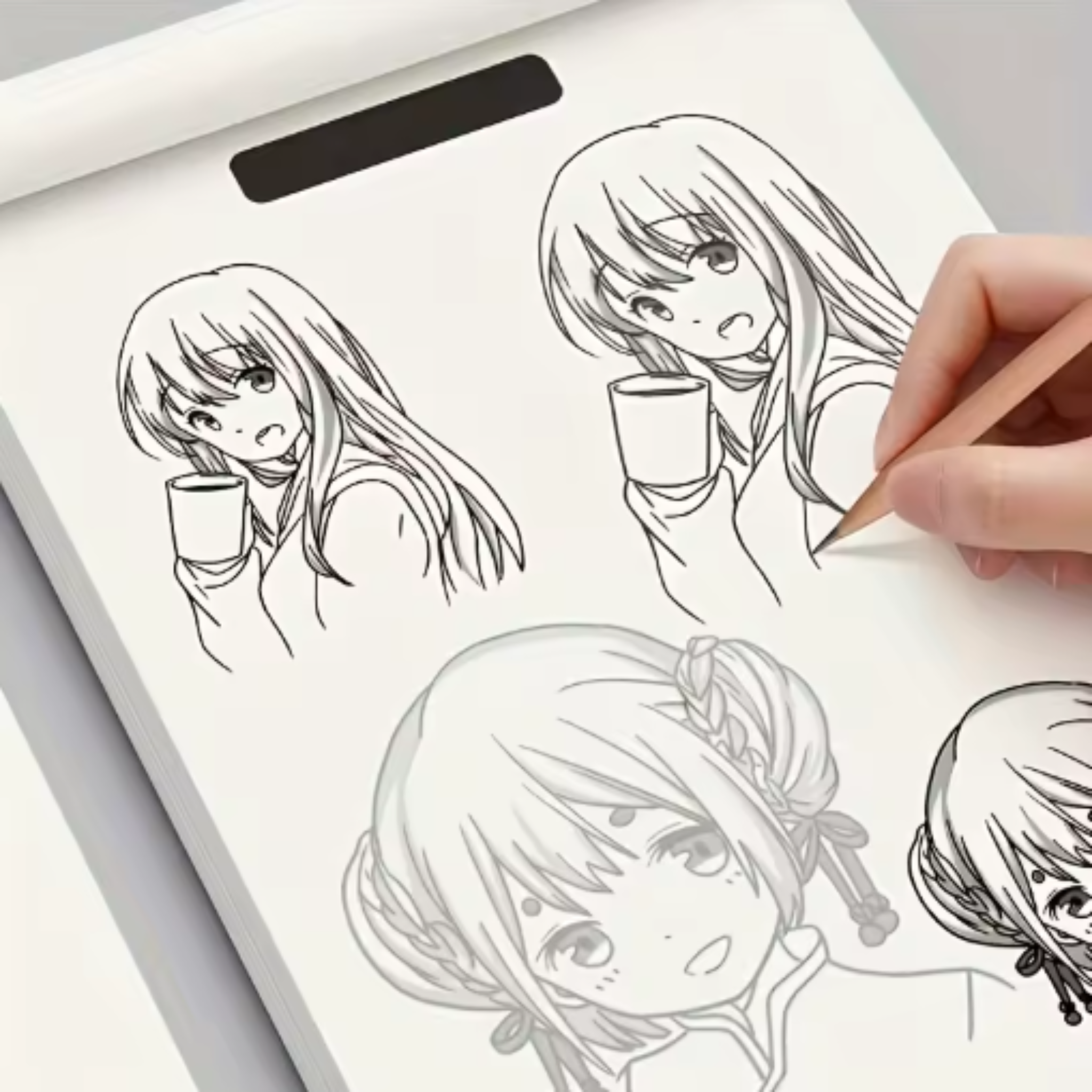 Anime Ink: The Ultimate Beginner's Line Art Sketchbook