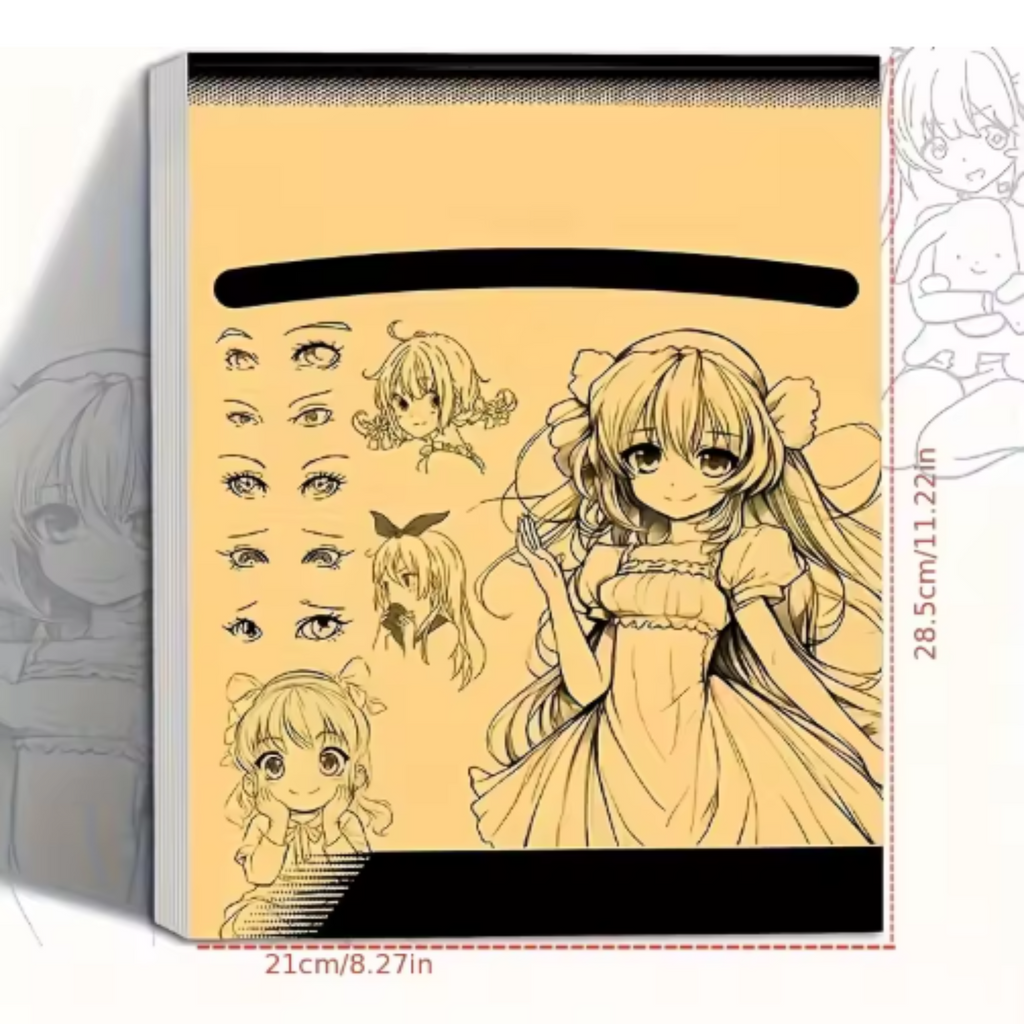 Anime Ink: The Ultimate Beginner's Line Art Sketchbook