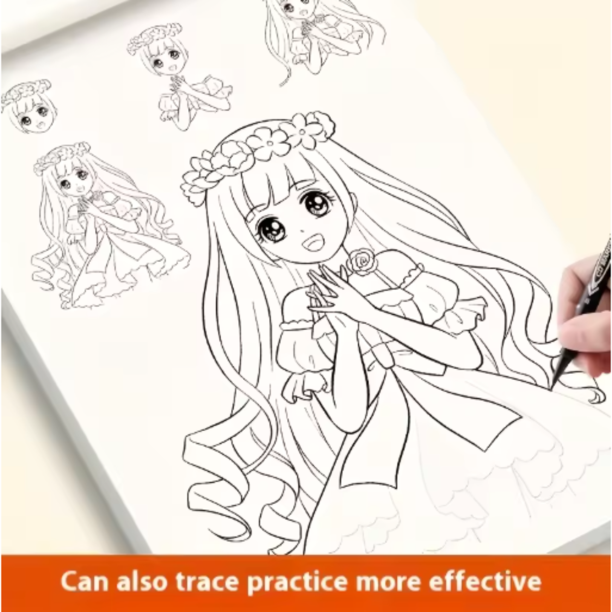 Anime Ink: The Ultimate Beginner's Line Art Sketchbook