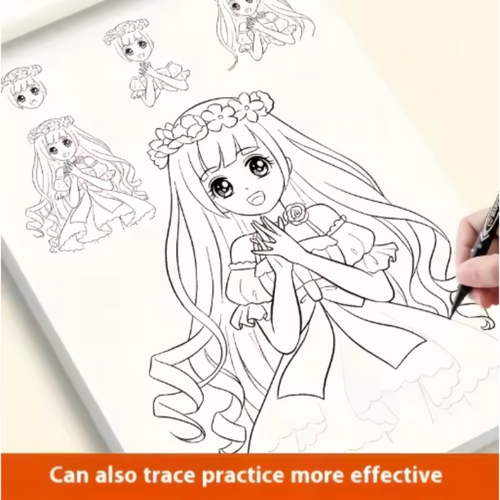 Anime Ink: The Ultimate Beginner's Line Art Sketchbook