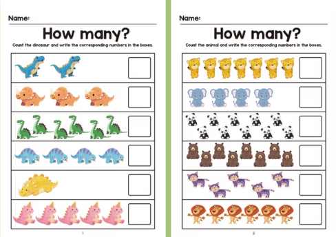 Smart Start Math: Preschool Tracing, Addition, & Subtraction
