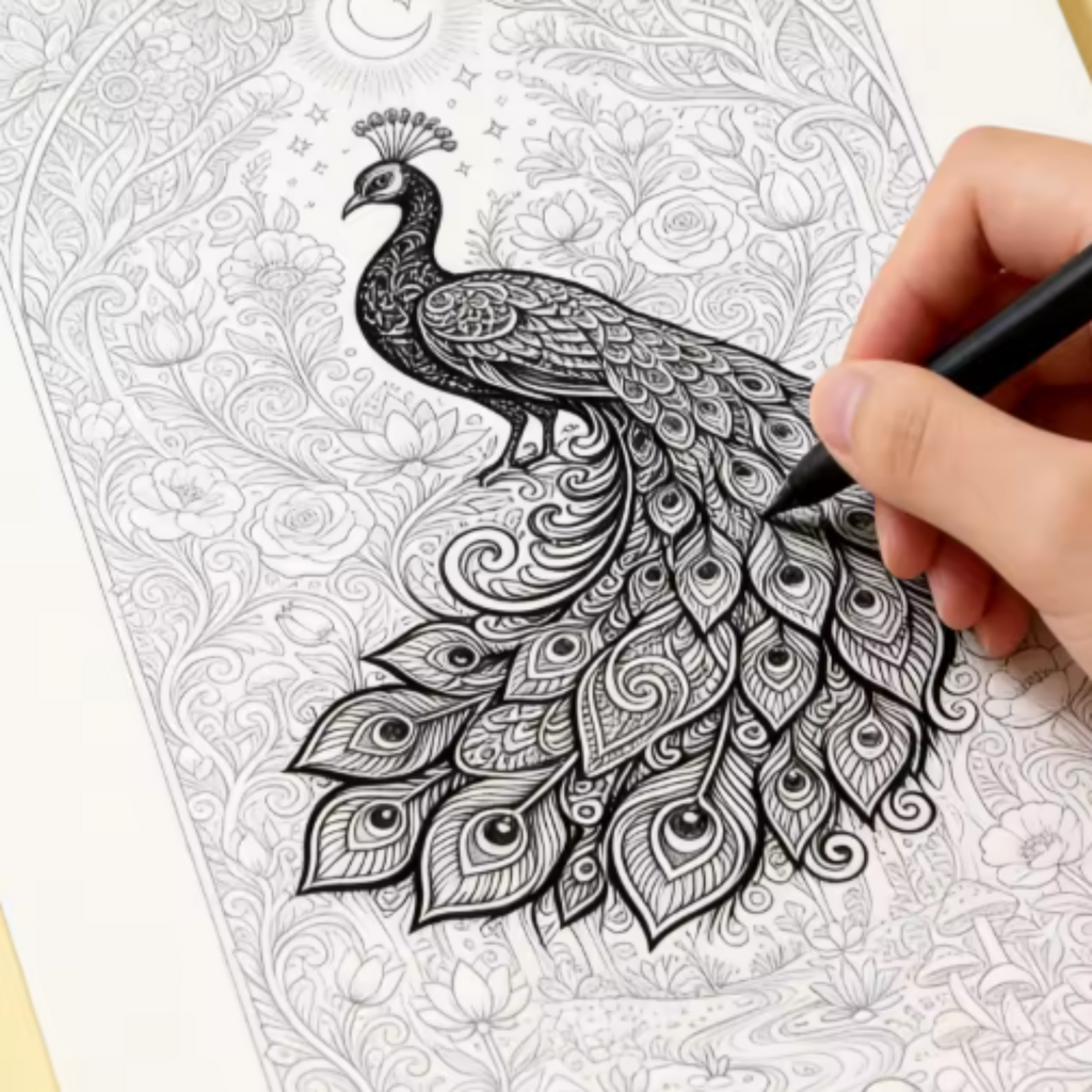 The Pocket Mandala Book: Portable Line Art for On-the-Go Calm