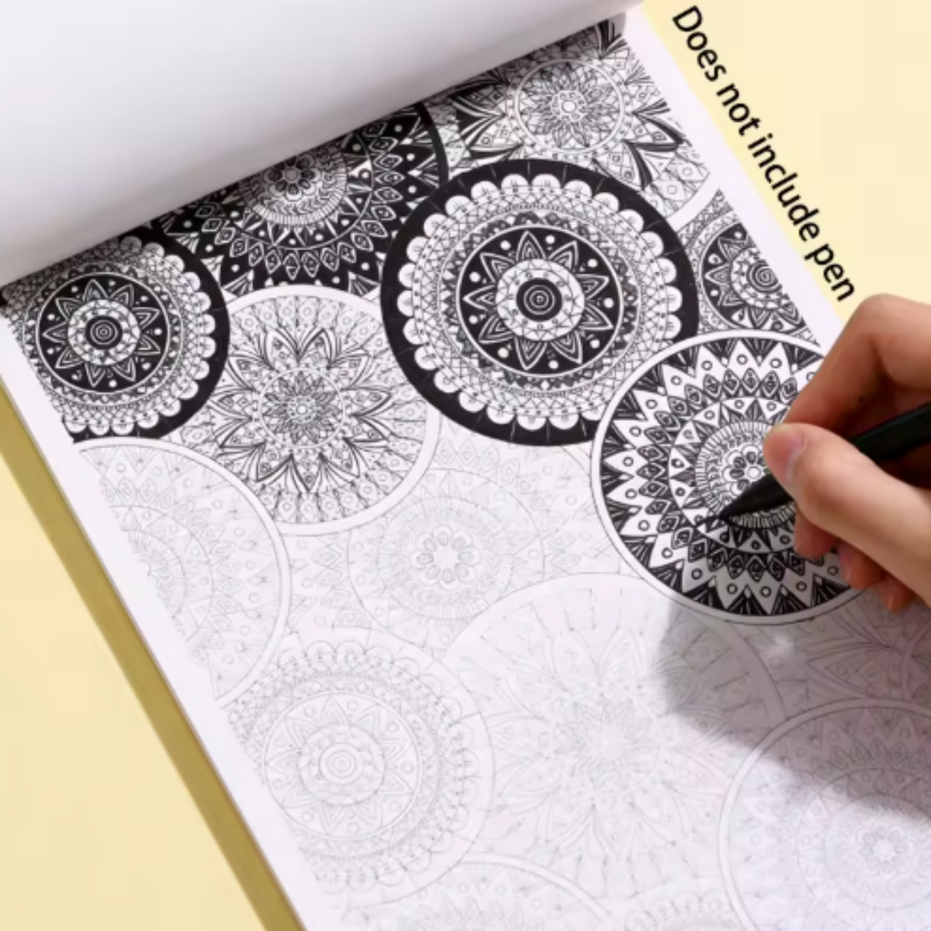 The Pocket Mandala Book: Portable Line Art for On-the-Go Calm