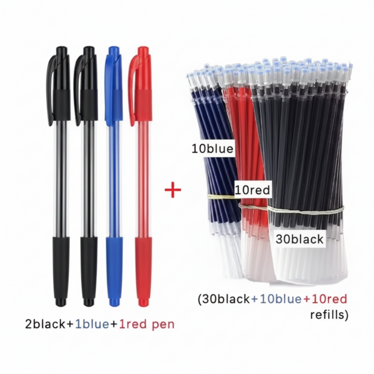 Gel pens and refills bundle